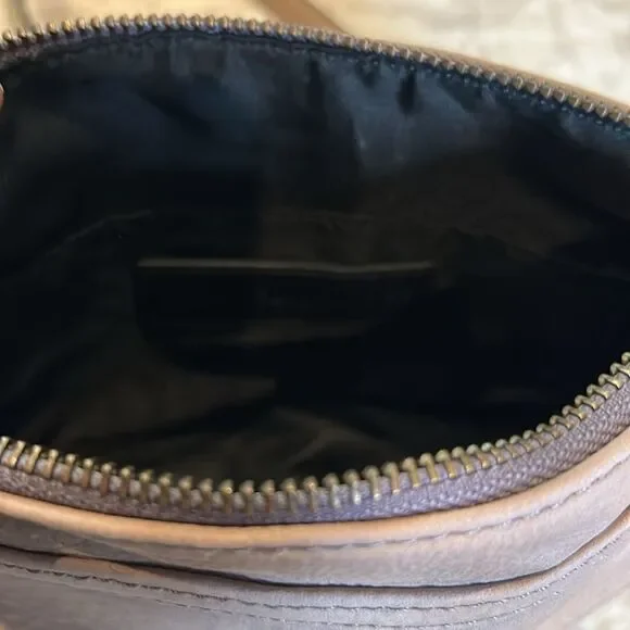 Rebecca Minkoff Quilted Tan suede Crossbody Bag - Picture 9 of 11